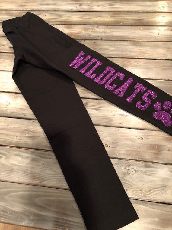 Cheer Leggings, Team Hose, Cheerleader Squad Jugendjubelhose, Glitter Sparkle Hose von BestTrends4Ever