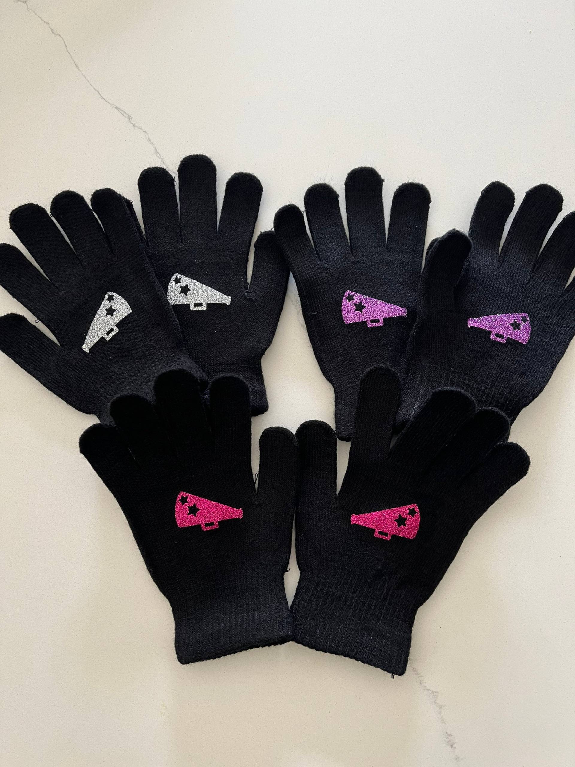 Jubel-Handschuhe, Glitzer-Handschuhe, Team-Handschuhe, Mädchen-Handschuhe, Personalisiert, Cheer-Zubehör, Cheerleader von BestTrends4Ever