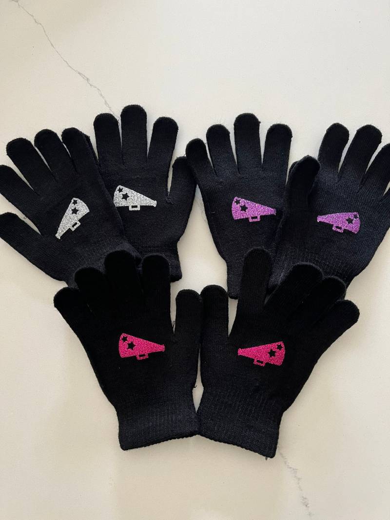 Jubel-Handschuhe, Glitzer-Handschuhe, Team-Handschuhe, Mädchen-Handschuhe, Personalisiert, Cheer-Zubehör, Cheerleader von BestTrends4Ever