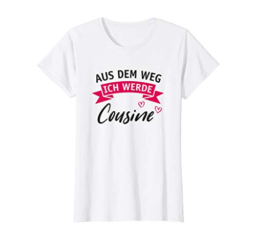 Aus dem Weg Ich werde Cousine 2021 Loading Baby Geburt T-Shirt von Beste Cousine Neugeborenen Überraschungsgeschenke