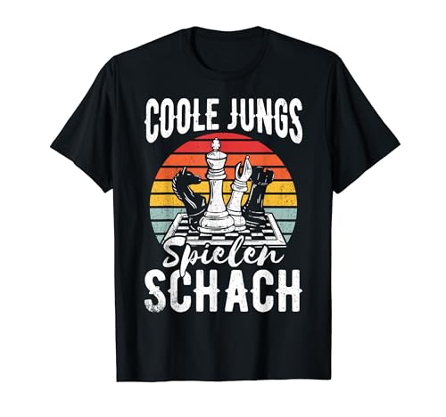 Coole Jungs spielen Schach- Schachspieler Geschenk Jungen T-Shirt von Beste Geschenkidee Für Schach & Schachspieler