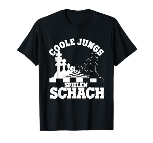 Coole Jungs spielen Schach- Schachspieler Geschenk Jungen T-Shirt von Beste Geschenkidee Für Schach & Schachspieler