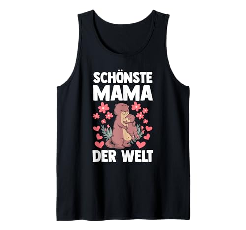 Mutter Muttertag Faultier Mama Tank Top von Beste Mama Der Welt Muttertag