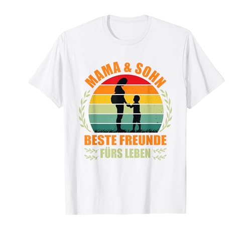 Mama & Sohn Ein Bund Fürs Leben T-Shirt Mama & Sohn Ein Bund Fürs Leben T-Shirt von Beste Mama Und Sohn Partnerlook Outfit Kostüm
