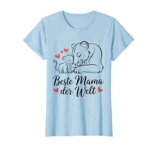Beste Mama der Welt - Löwin Löwe Motiv Mutter Kind Liebe T-Shirt von Beste Mama der Welt Löwe Mutter Mutti Liebe