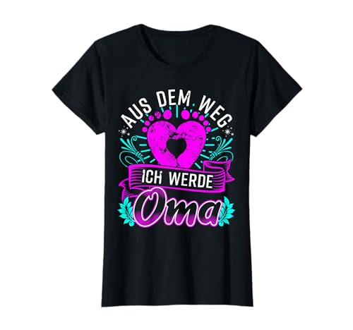 Damen Aus Dem Weg Ich Werde Oma Verkündung Baby Geschenk T-Shirt von Beste Oma T-shirt Oma Enkel Geschenk 2024