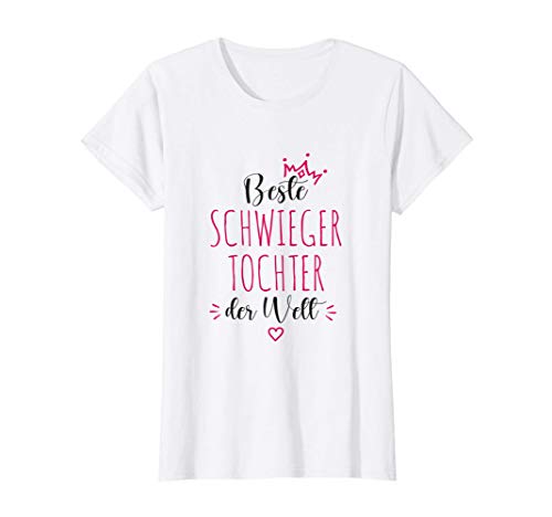 Damen Beste Schwiegertochter der Welt Geschenk Geburtstag T-Shirt Damen Beste Schwiegertochter der Welt Geschenk Geburtstag T-Shirt von Beste Schwiegertochter der Welt Weihnachtsgeschenk