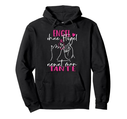 Beste Tante Der Welt Engel Ohne Flügel Nennt Man Tante Pullover Hoodie von Beste Tante der Welt Geschenke Design
