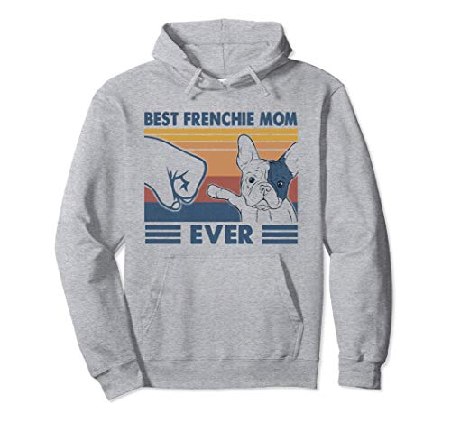 Vintage Best Frenchie Mom Ever Französische Bulldogge Mama Pullover Hoodie von Beste französische Bulldogge Mama aller Zeiten