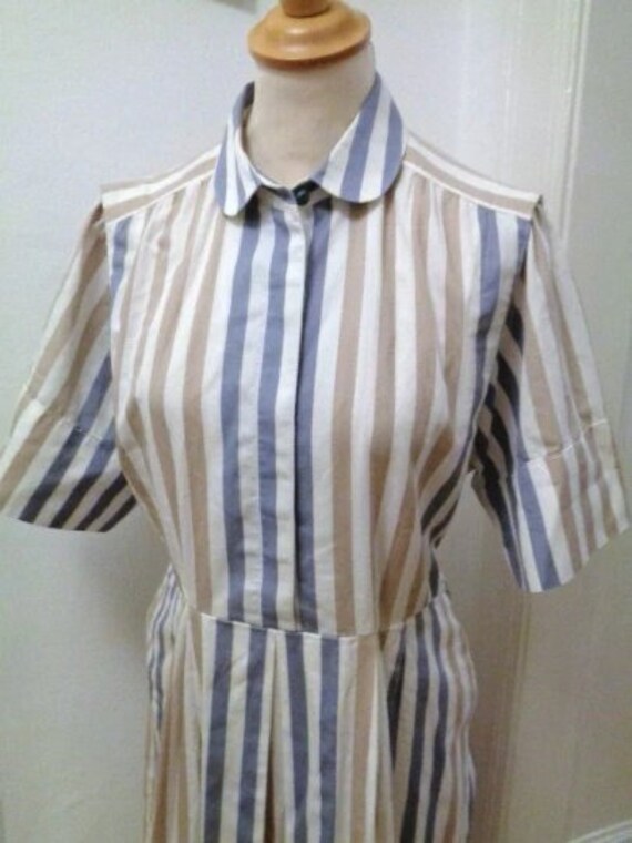 Sommerliches Gestreiftes 70Er 80Er Sommerkleid Delmod von BesteKinderstube