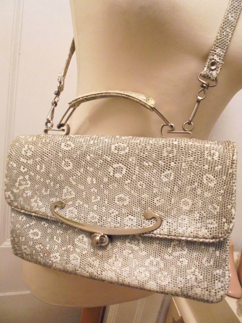 Wirkungsvolle Handtasche 70Er Kunstleder Reptilimitation Wirkungsvolle Handtasche 70Er Kunstleder Reptilimitation von BesteKinderstube