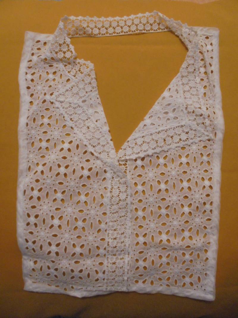 Zarter Alter Spitzenkragen 40Er 50Er Handarbeit von BesteKinderstube