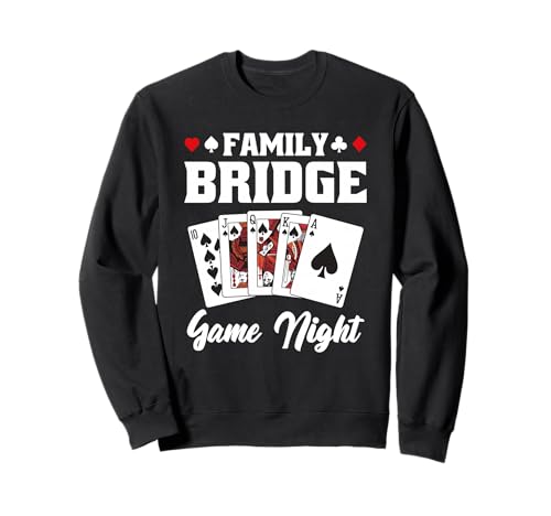 Lustiger Bridge Spruch Männer Frauen Bridge Game Night Sweatshirt Lustiger Bridge Spruch Männer Frauen Bridge Game Night Sweatshirt von Bestes Bridgespieler Outfit