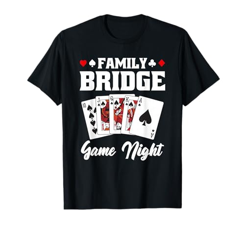 Lustiger Bridge Spruch Männer Frauen Bridge Game Night T-Shirt Lustiger Bridge Spruch Männer Frauen Bridge Game Night T-Shirt von Bestes Bridgespieler Outfit