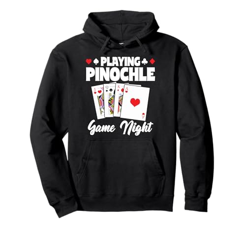 Cooles Kartenspiel Design Männer Frauen Binokel Spieleabend Pullover Hoodie Cooles Kartenspiel Design Männer Frauen Binokel Spieleabend Pullover Hoodie von Bestes Pinochle Spieler Tee