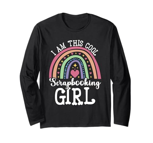 Niedliches Scrapbooking Novelty Mädchen Frauen Basteln Langarmshirt Niedliches Scrapbooking Novelty Mädchen Frauen Basteln Langarmshirt von Bestes Scrapbook Apparel Für Frauen Mädchen
