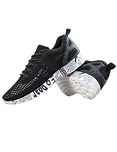 Bestgift Herren Hollow Mesh Schuhe Verschleißfest Wandernetz Schuhe Sohlen Atmungsaktiv Löcher Mesh Weiche Sohle Sportschuhe Herren, Schwarz , 42.5 EU Bestgift Herren Hollow Mesh Schuhe Verschleißfest Wandernetz Schuhe Sohlen Atmungsaktiv Löcher Mesh Weiche Sohle Sportschuhe Herren, Schwarz , 42.5 EU von Bestgift