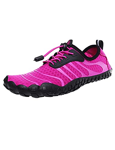 Bestgift River Upstream Schuhe Herren Schuhe Outdoor Watschuhe Damen Fünf-Finger Strandschuhe, violett, 39 EU von Bestgift