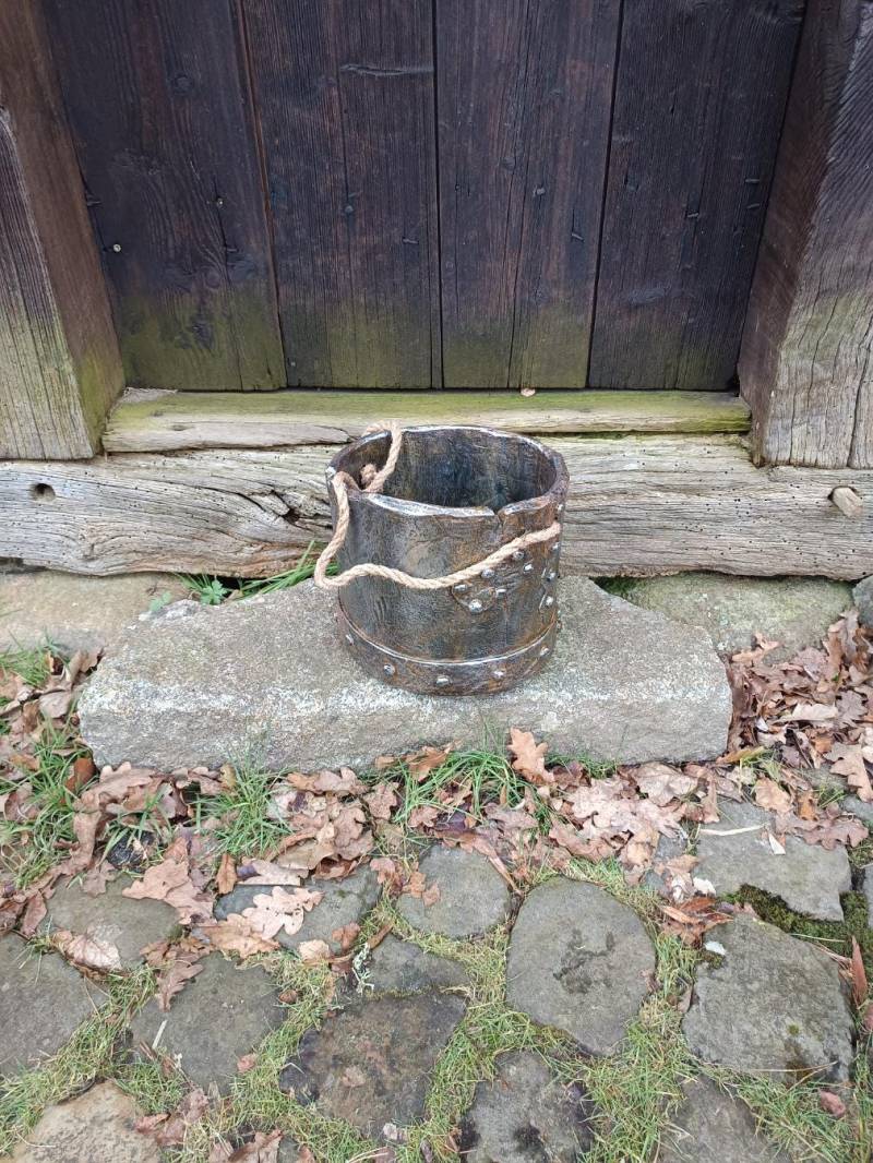 Larp Requisite - Großer Eiserner Eimer von BestinSlotLARP