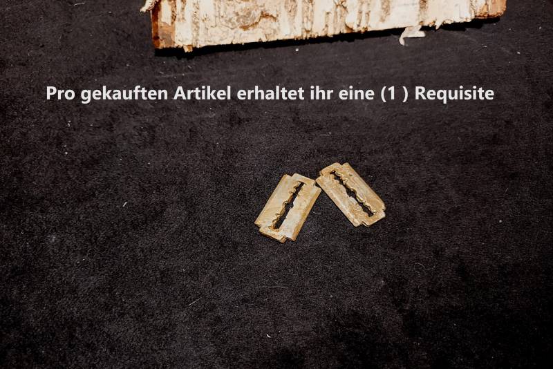 Larp Requisite - Rostige Rasierklinge von BestinSlotLARP