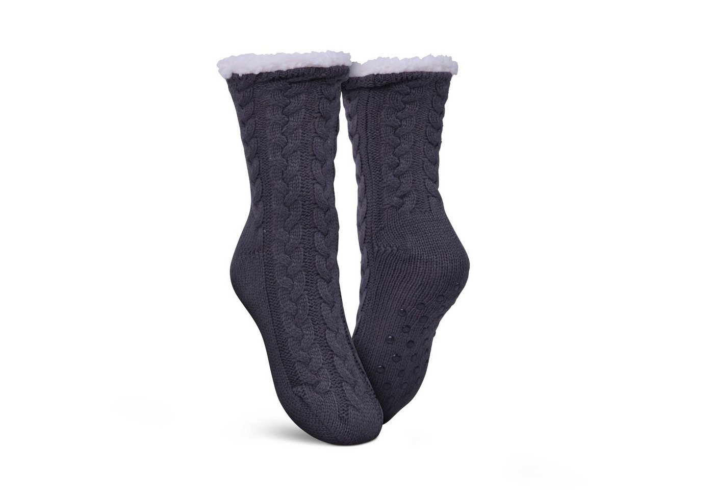 Bestlivings ABS-Socken Hüttensocken 36-42 (1-Paar) Haussocken Stoppersocken mit Teddyfutter, Hüttensocken plüschig Socken von Bestlivings