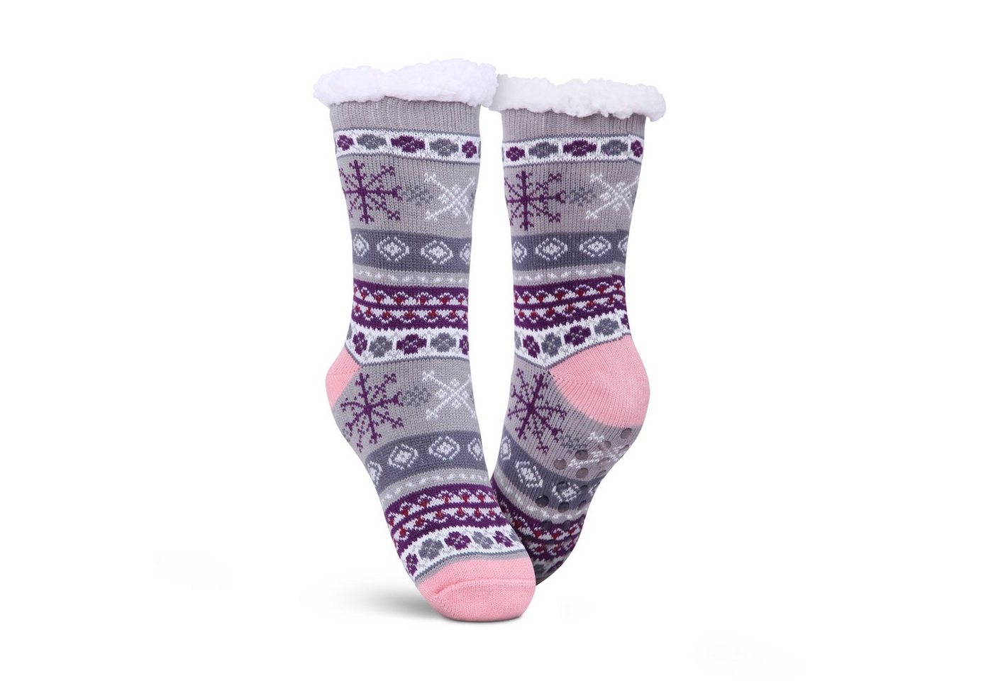 Bestlivings ABS-Socken Hüttensocken 36-42 (1-Paar) Haussocken Stoppersocken mit Teddyfutter, Hüttensocken plüschig Socken von Bestlivings