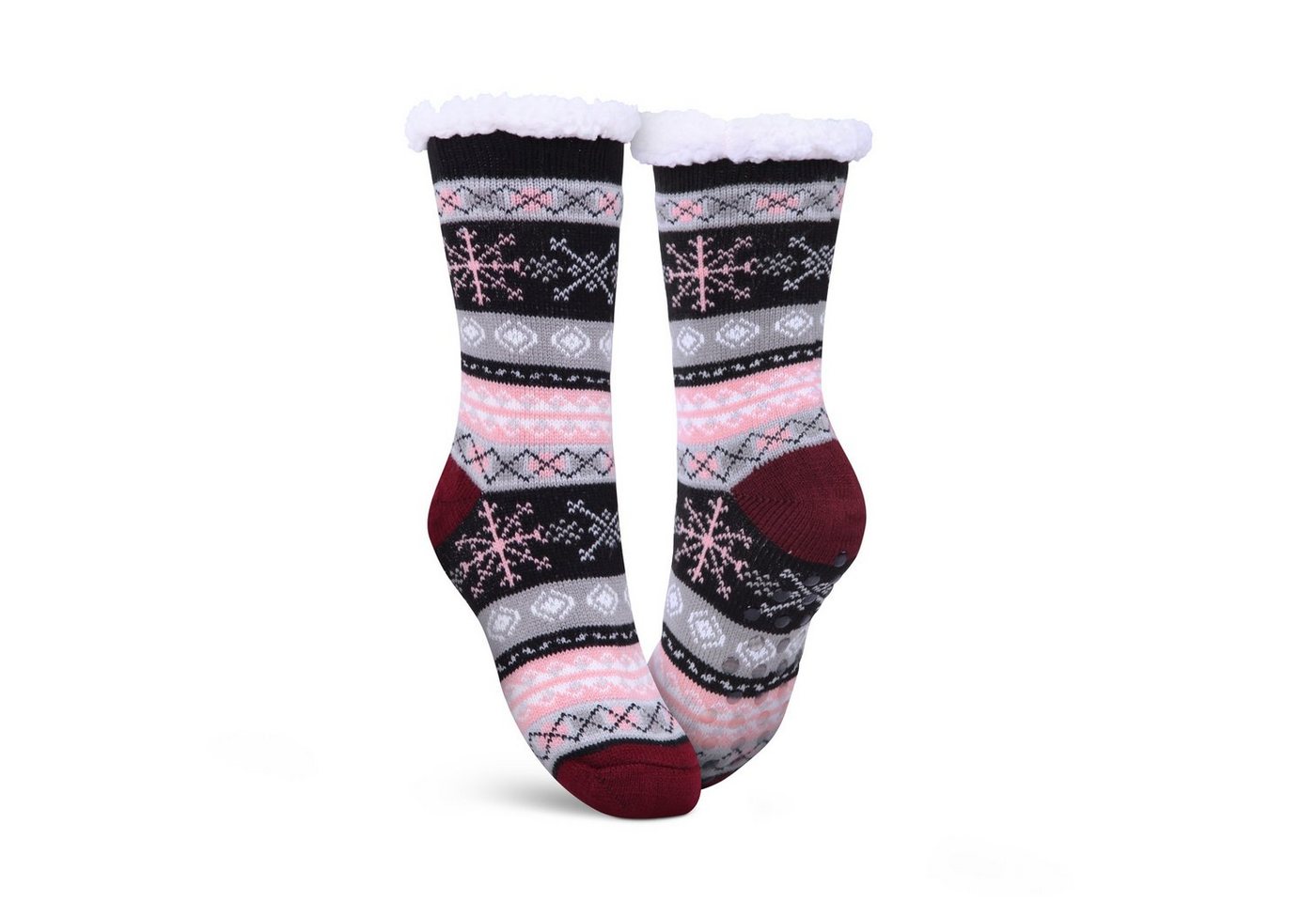 Bestlivings ABS-Socken Hüttensocken 36-42 (1-Paar) Haussocken Stoppersocken mit Teddyfutter, Hüttensocken plüschig Socken von Bestlivings