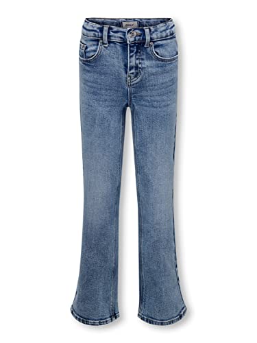 KIDS ONLY A/S Mädchen Kogjuicy Wide Leg Dnm Pim560 Noos Hose, Light Blue Denim, 146 EU von ONLY