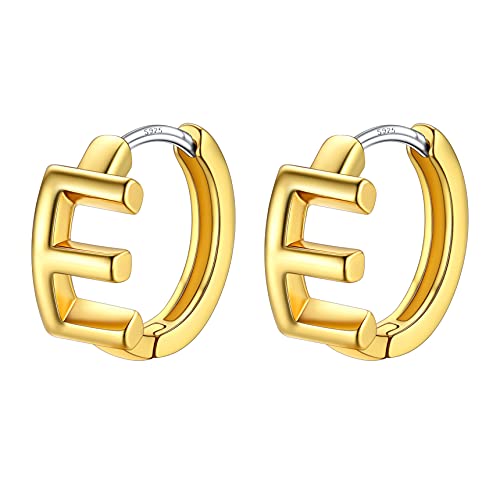 Bestyle Ohrringe für Damen mit Buchstabe E Huggie Hoop Initial Creolen Gold Damen Alphabete Ohr Piercing für Geburtstag Valentinstag Valentinstag Bestyle Ohrringe für Damen mit Buchstabe E Huggie Hoop Initial Creolen Gold Damen Alphabete Ohr Piercing für Geburtstag Valentinstag Valentinstag von Bestyle