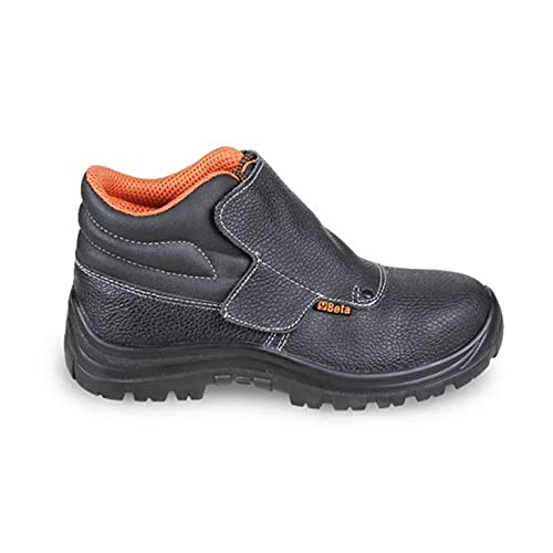 Beta 7245BK 42 - Stiefel, geschnürt, aus leder, wasserabweisend, rasch abstreifbar, mit vorderem schutz und klettverschluss von Beta