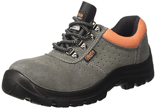 BETA 72460442 Schuhe B.SE SCAMOSC (S1P) E 42, grau orange von Beta