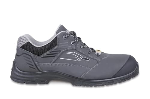 Beta 7214G 40 New Flex-Unisex-Sicherheitshalbschuhe aus wasserabweisendem Nubukleder mit abriebfestem Zehenschutzeinsatz und anatomischer Carbonsohle von Beta