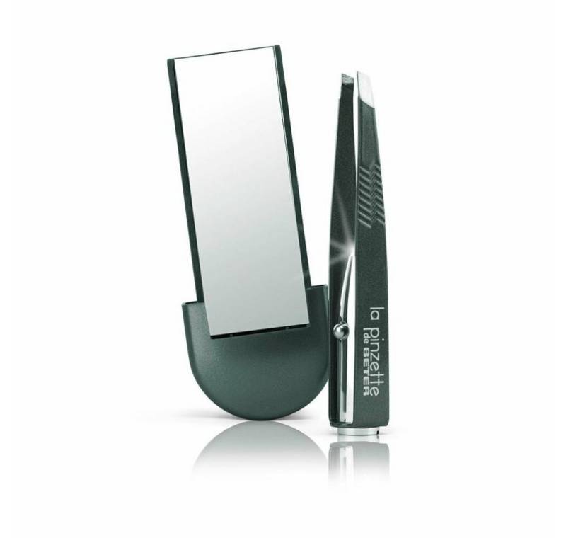 Beter Pinzette La Pinzette Pinza De Depilar Con Luz y Espejo Gris von Beter