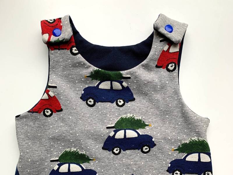 Graue Weihnachtsautos Baby - Und Kinder-strampler Sofort Lieferbar Kinder von BethAndBobs