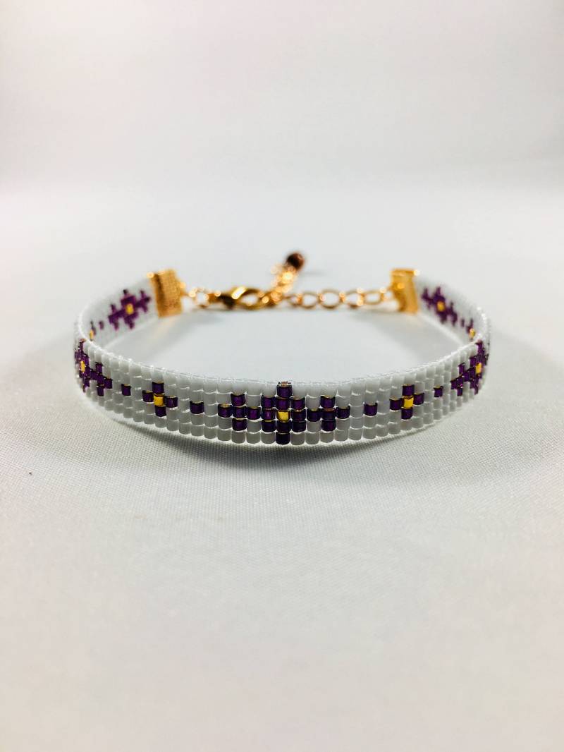 Perle Loom Armband Perle Loom Armband von BethesdaCrafts