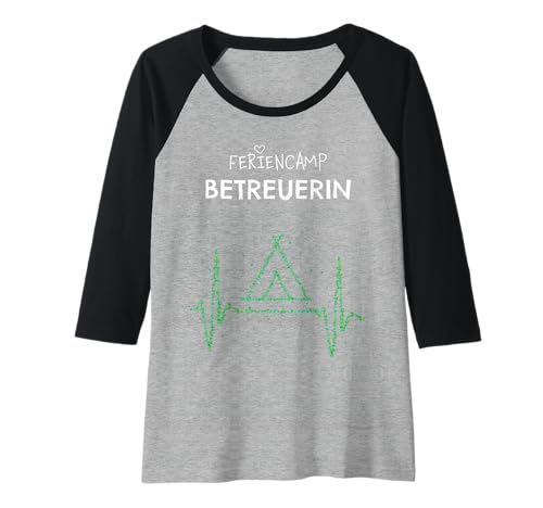 Damen Feriencamp Betreuerin Betreuung Sommercamp Raglan Damen Feriencamp Betreuerin Betreuung Sommercamp Raglan von Betreuung Feriencamp Sommercamp Camping Geschenk