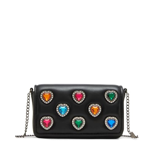 Betsey Johnson Damen Bejeweled Crossbody, Schwarz Betsey Johnson Damen Bejeweled Crossbody, Schwarz von Betsey Johnson