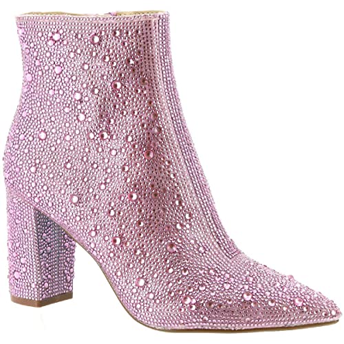 Betsey Johnson Damen Cady Stiefelette, Pink, 40 EU von Betsey Johnson