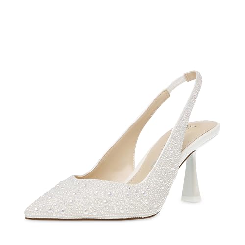 Betsey Johnson Damen Clark Pumps, Elfenbein, 39 EU Betsey Johnson Damen Clark Pumps, Elfenbein, 39 EU von Betsey Johnson