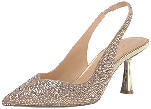 Betsey Johnson Damen Clark Pumps, Helles Gold, 37 EU von Betsey Johnson
