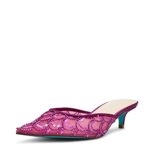 Betsey Johnson Damen Ellis Pumps, Ochsenblut (Oxblood), 41 EU von Betsey Johnson