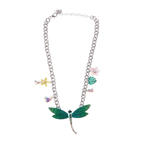 Betsey Johnson Damen Garden Glam Libelle Lätzchen Halskette von Betsey Johnson