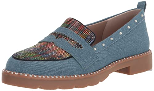 Betsey Johnson Damen Halliee Slipper, Denim Multi, 38 EU von Betsey Johnson