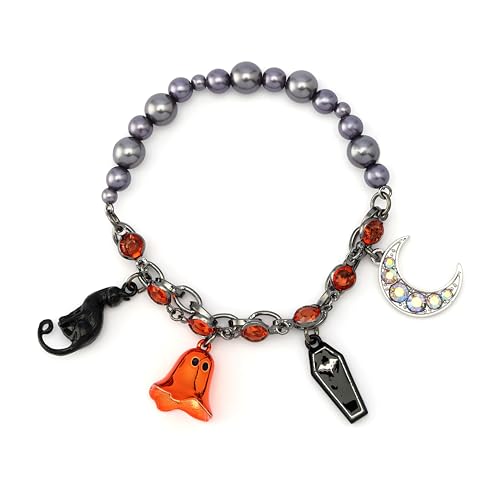 Betsey Johnson Damen Halloween Mixed Charm Stretch Armband Betsey Johnson Damen Halloween Mixed Charm Stretch Armband von Betsey Johnson