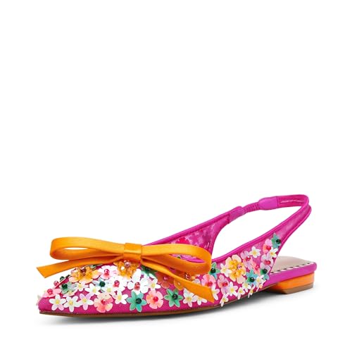 Betsey Johnson Damen Laylah Ballerinas, Fuchsia Multi, 42 EU Betsey Johnson Damen Laylah Ballerinas, Fuchsia Multi, 42 EU von Betsey Johnson