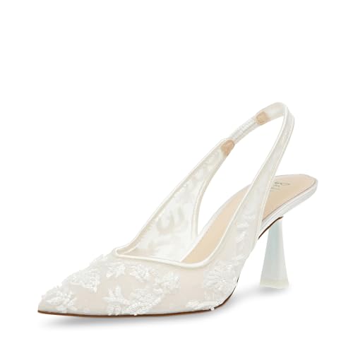 Betsey Johnson Damen Nikki Pumps, Elfenbein, 38.5 EU von Betsey Johnson