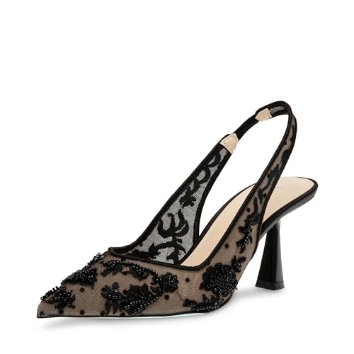 Betsey Johnson Damen Nikki Pumps, Schwarz, 36 EU von Betsey Johnson