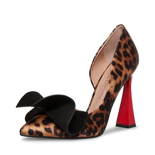 Betsey Johnson Damen Nobble Pump, Leopard, 42 EU Betsey Johnson Damen Nobble Pump, Leopard, 42 EU von Betsey Johnson