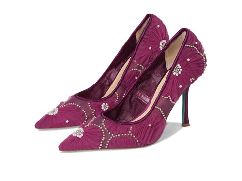 Betsey Johnson Damen Roxie Pump, Ochsenblut (Oxblood), 38.5 EU von Betsey Johnson