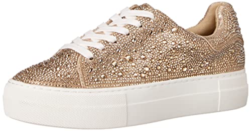 Betsey Johnson Damen Sidny Sneaker, Helles Gold, 38.5 EU von Betsey Johnson